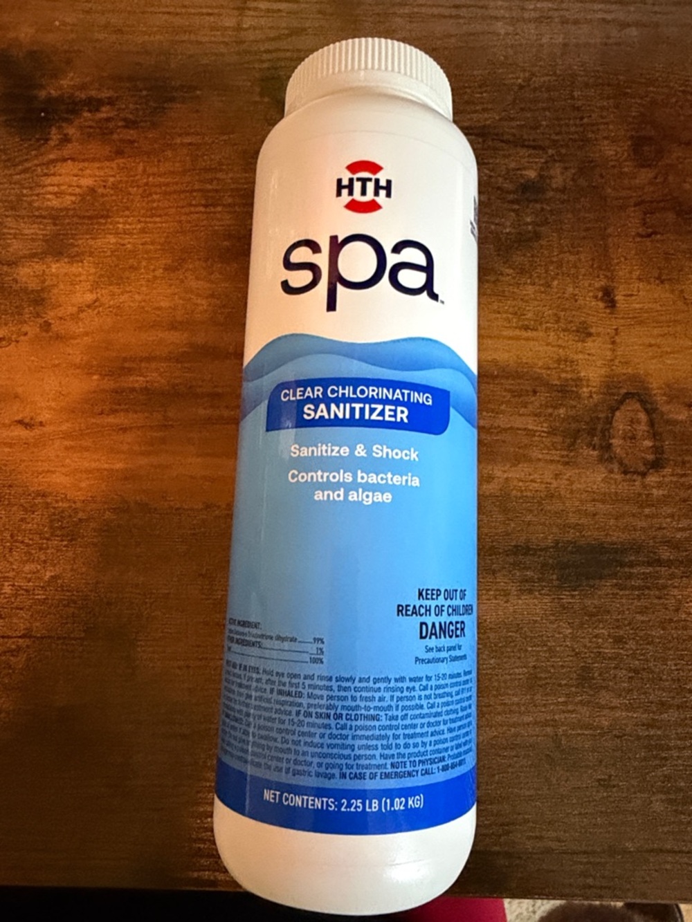 HTH Spa Clear Chlorinating Sanitizer (Used Once)